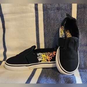 Vans Toddler Ferocious Flame Slip-On Sneaker